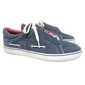 Creative Recreation men's size 9.5 loafers comfort casual shoes blue
